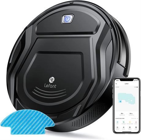 Lefant Vacuum and Mop Combo, WiFi/App/Alexa Control M210B