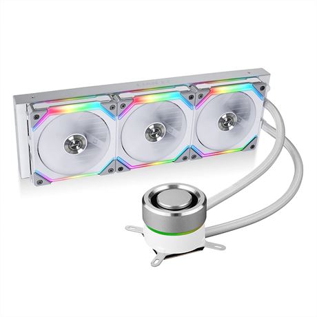 Lian Li GALAHAD AIO 360 RGB UNI FAN SL120 EDITION WHITE