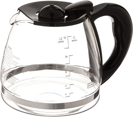 Carafe Replacement 12cup Black