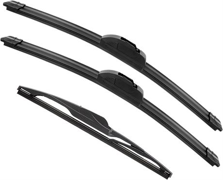 EMITHSUN Windshield Wiper Blades for Lexus RX350 10-15 26"+22"+16"