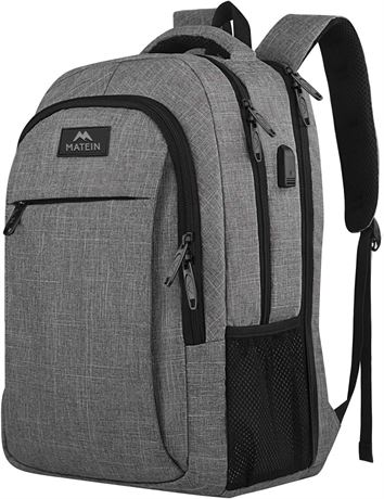 MATEIN 17 Inch Laptop Backpack TSA Large Backpack for Travel