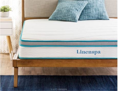 LINENSPA 8 Inch Memory Foam, Twin