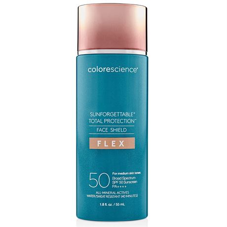 Colorescience Total Protection Face Shield Flex SPF 50 Medium 1.8 fl. oz