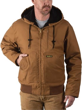 Walls Mens Insulated Flex Duck Hooded Jacket, 2XL