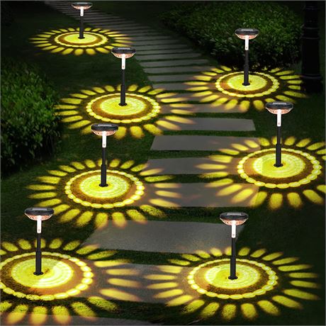 Solar Pathway Lights 4 Pack Warm/Cold White