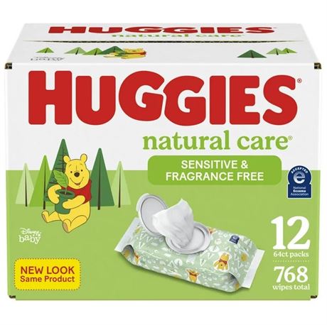 Huggies Natural Care Aloe Baby Wipes