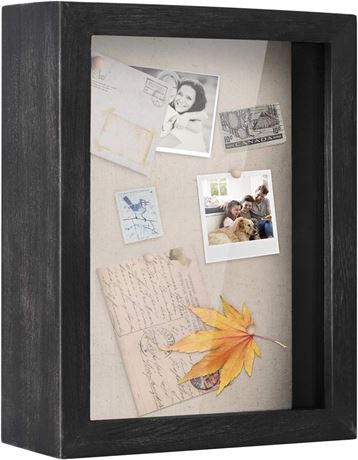 Love-KANKEI Shadow Box Frame 8x10 Shadow Box Display Case 8" x 10"