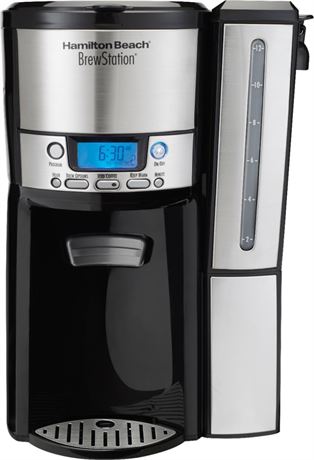 Hamilton Beach Brew Station 12 Cup Programmable Coffee Maker