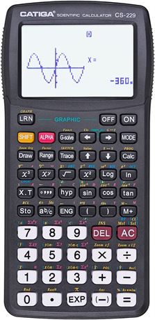 catiga calculator cs229 Scientific Calculator with Graphic Functions