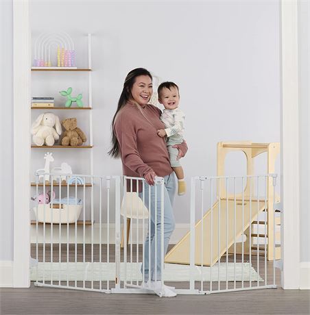 Regalo 76" Super Wide Configurable Baby Gate