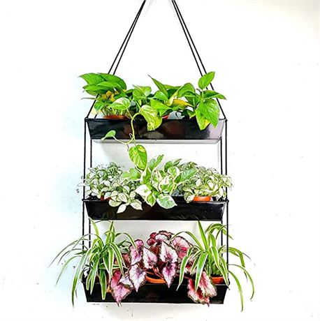 LaLaGreen Wall Hanging Planter - 16" - 3 Tier