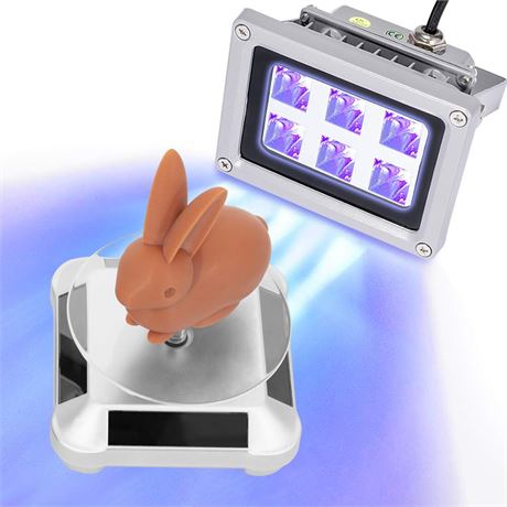 3D Printer UV Resin Curing Light with Solar Turntable