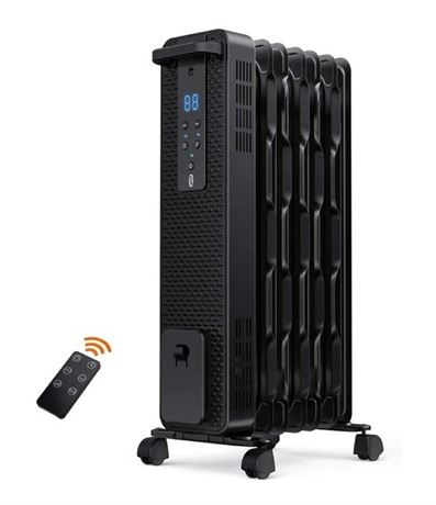 TaoTronics Oil Filled Radiator Space Heater with 3 Heating Modes, TT-HE005