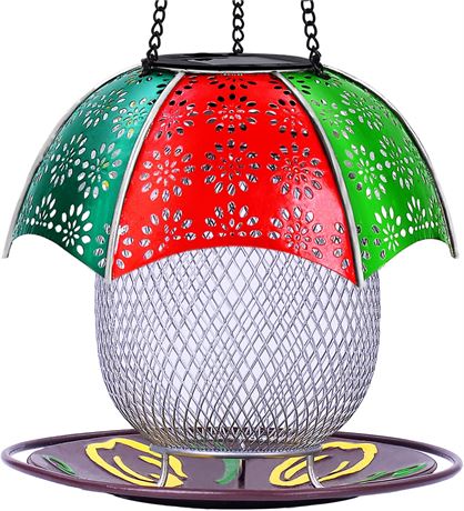 Solar Bird Feeder for Outdoors