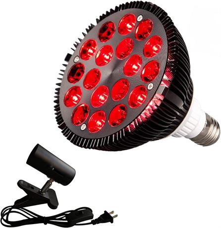 weipute Red Light Therapy 18 LED Infrared