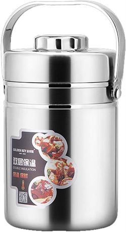 Stainless Steel Vacuum Insulated lunch box, 2.0L/67oz