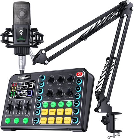 SOOMFON Podcast Equipment Bundle