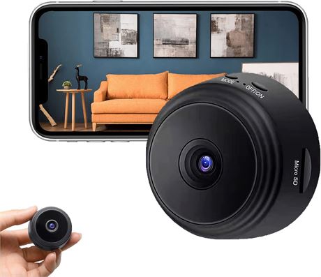 1080P Magnetic WiFi Mini Camera Motion Detection Night Vision