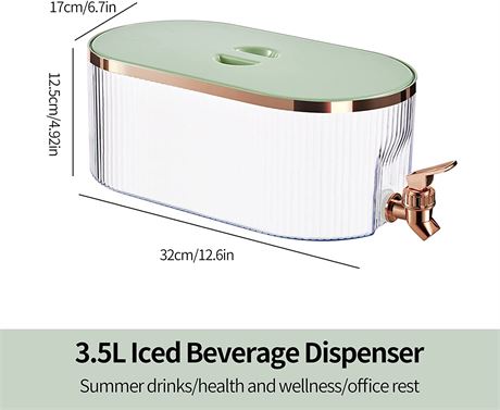 SIXAQUAE iced beverage dispenser 2 PACK