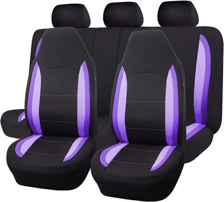 Flying Banner Car Seat Covers Front Seats Rear Bench