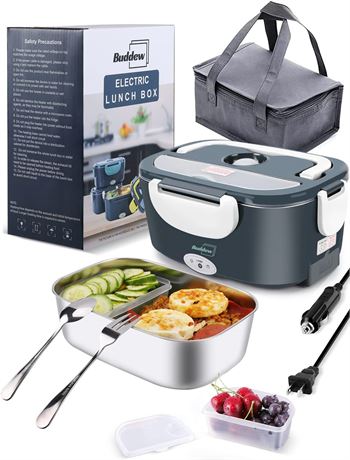 Electric Lunch Box 80W Food Heater 3 in 1