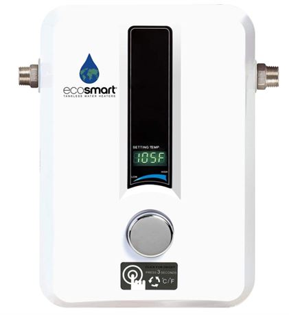 EcoSmart ECO 11 Electric Tankless Water Heater, 13KW at 240 Volts