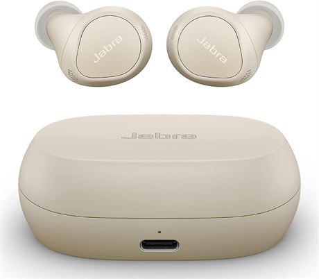 Jabra Elite 7 Pro in Ear Bluetooth Earbuds Gold Beige