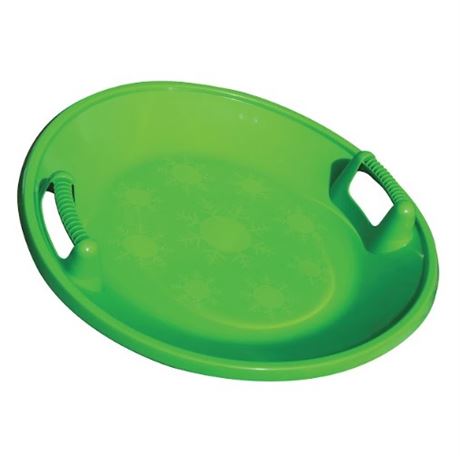 CLASSIC DISC | 1 RIDER PLASTIC SNOW SLED, 25"