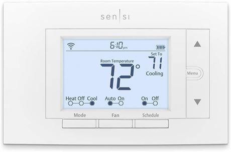 Emerson Sensi Wi-Fi Smart Thermostat for Smart Home ST55