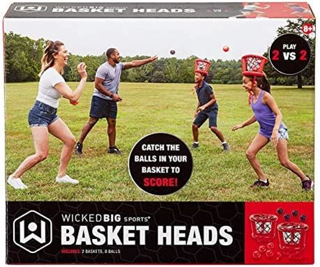 Wicked Big Sports Inflatable Basket Heads