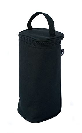 J.L. Childress Breastmilk Cooler & Baby Bottle Bag, Black