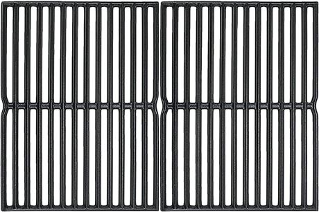 Uniflasy 15 Inch Cast Iron Grill Cooking Grid Grate