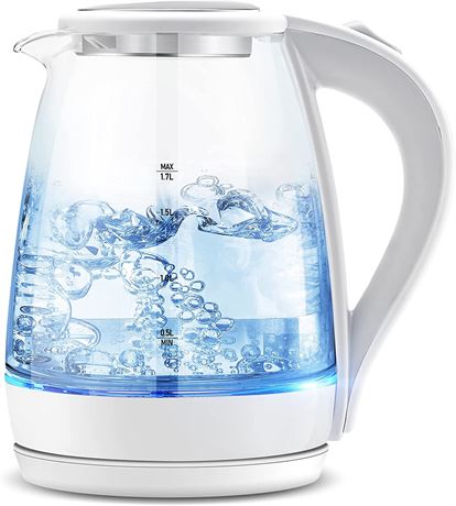 Pukomc Electric Kettle - 1.7L Hot Water Boiler