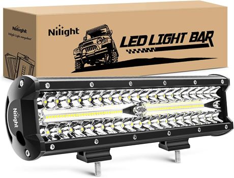 Nilight Led Light Bar 12Inch