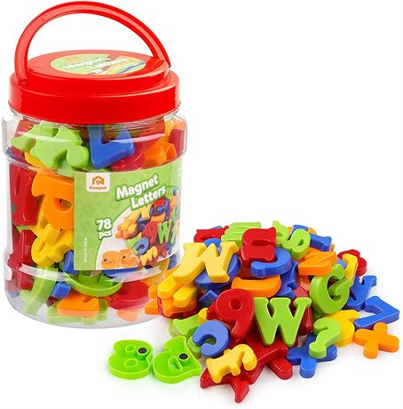 Coogam Magnetic Letters Numbers Alphabet