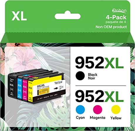 Rohon 952xl Ink Cartridges Combo Pack Replacement