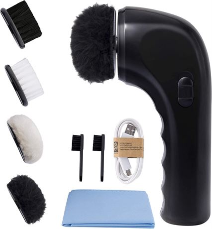 Sansent Electric Shoe Polisher kit Portable Wireless