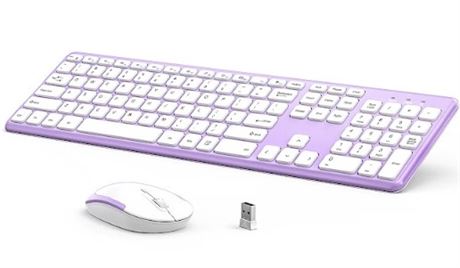 Ultra-Slim Wireless Keyboard & Mouse Combo