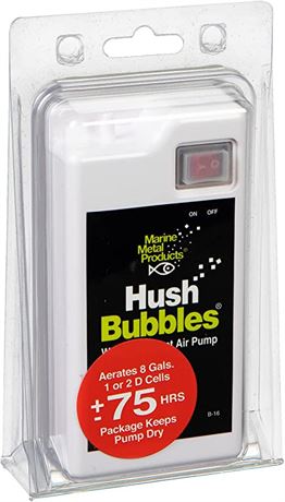 Marine Metal 33765 Hush Bubbles Water Resistant Air Pump