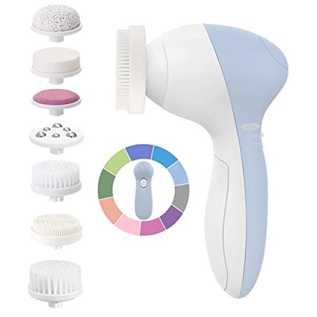 Facial Cleansing Brush Scrubber: COSLUS 7in1