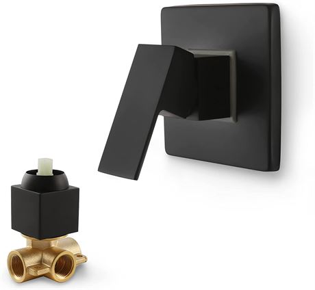 SKOWLL Shower Valves Wall Mount - Matte Black