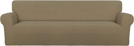 PureFit Super Stretch 4 Seater Sofa Slipcover - Tan