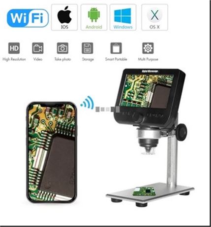 Inskam 317 LCD Digital Microscope 4.3 Inch 1080P