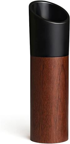 Wood Pepper/Salt Grinder Mill Adjustable Refillable 1 piece