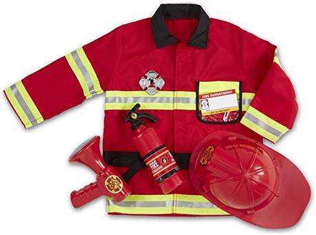 Melissa & Doug Fire Chief Role Play Dress-Up Set