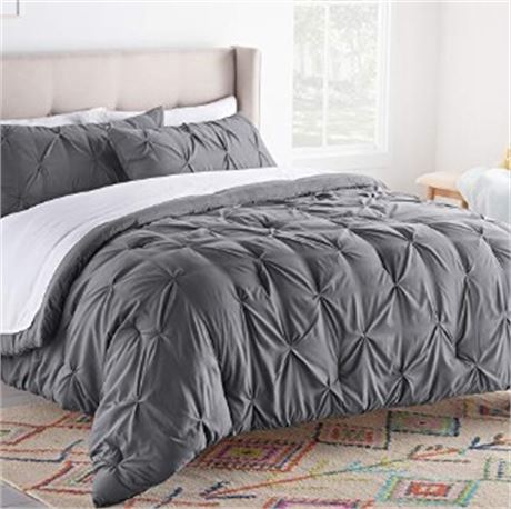 LINENSPA All Season Hypoallergenic Down Alternative Microfiber Comforter