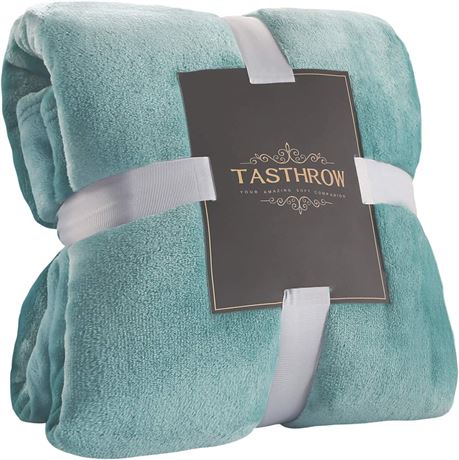 TASTHROW Large Flannel Fleece Throw Blanket, 50_70 Inch