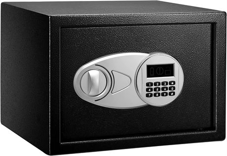 AmazonBasics Security Safe, 0.5 Cubic Feet, 13.8" x 9.8"