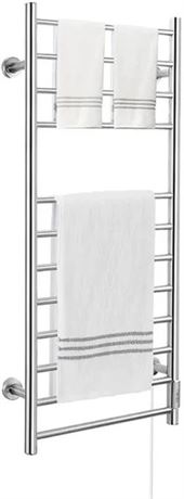 12 Bar Wall Mounted Heated Towel Rack