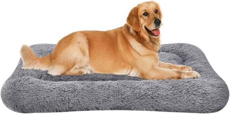 Poohoo Soft Plush Dog Bed